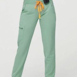 Figs Zamora Jogger Scrub Pants- Jade